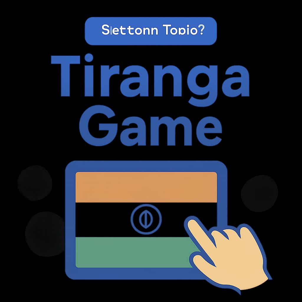 Illustration explaining Tiranga Game Status Notices.