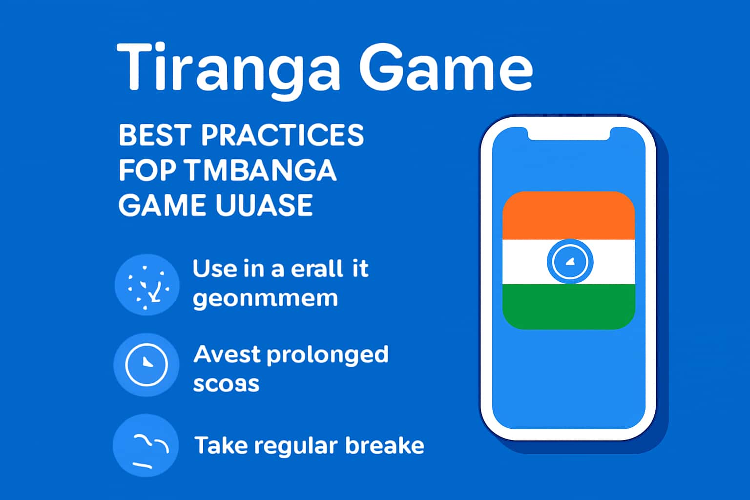 A futuristic overview of best practices for Tiranga Game usage.