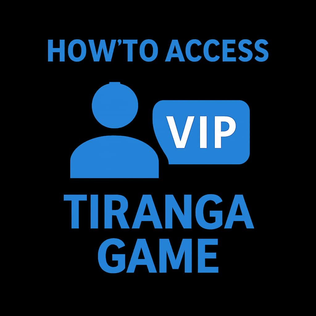Icon badge representing Tiranga Game VIP access.