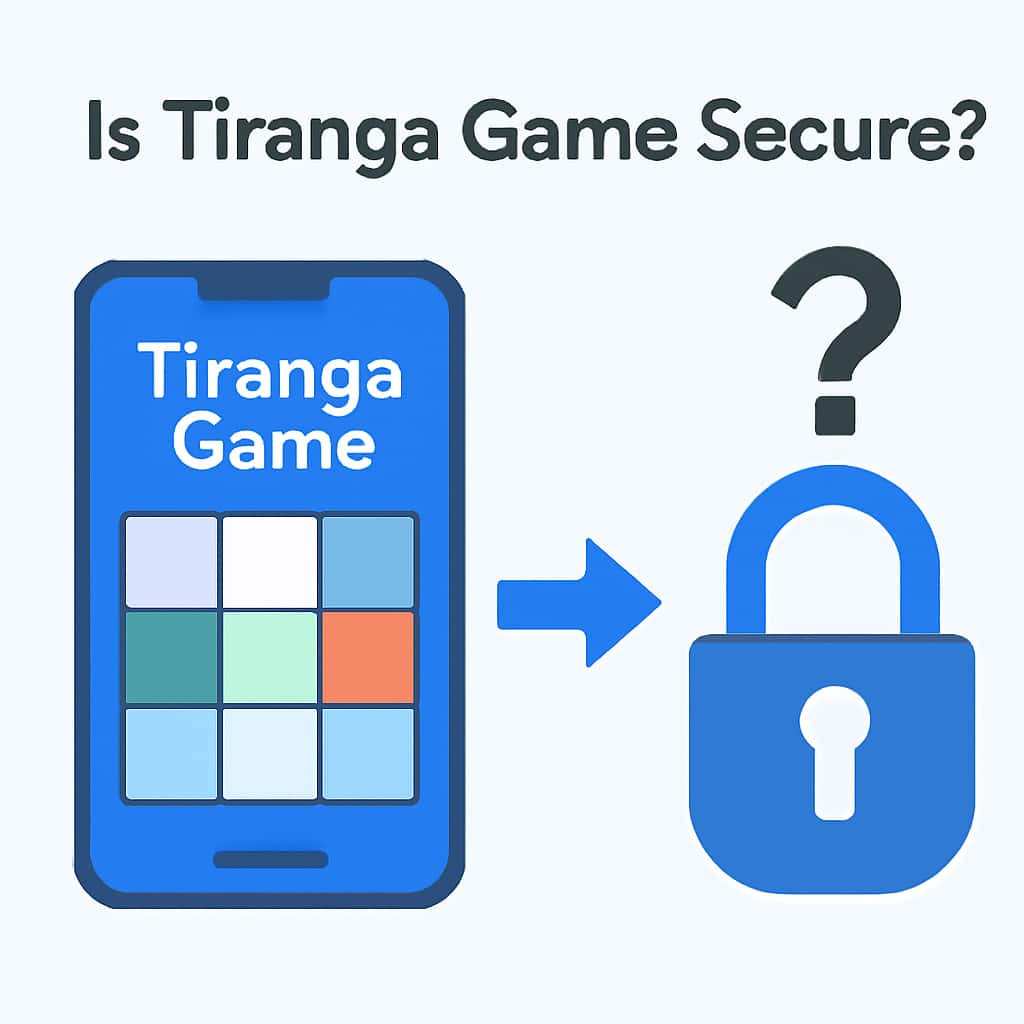 Illustration of security measures in Tiranga Game.