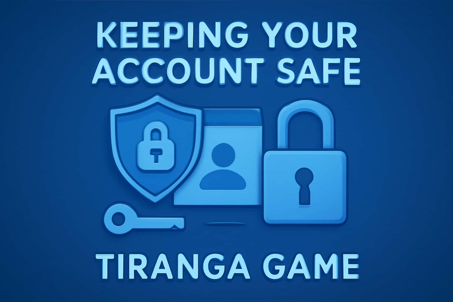 An informative visualization on securing a Tiranga Game account, featuring clear text.