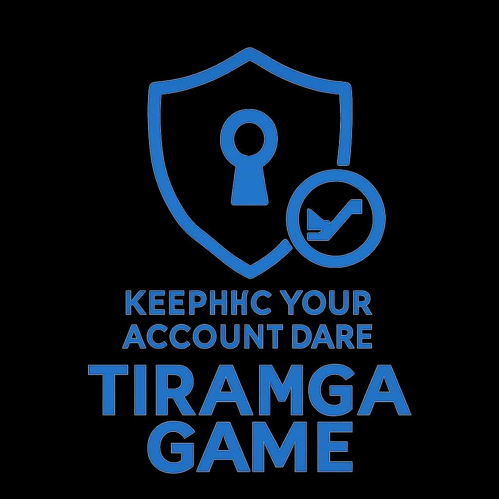A badge symbolizing Tiranga Game account security guidance.