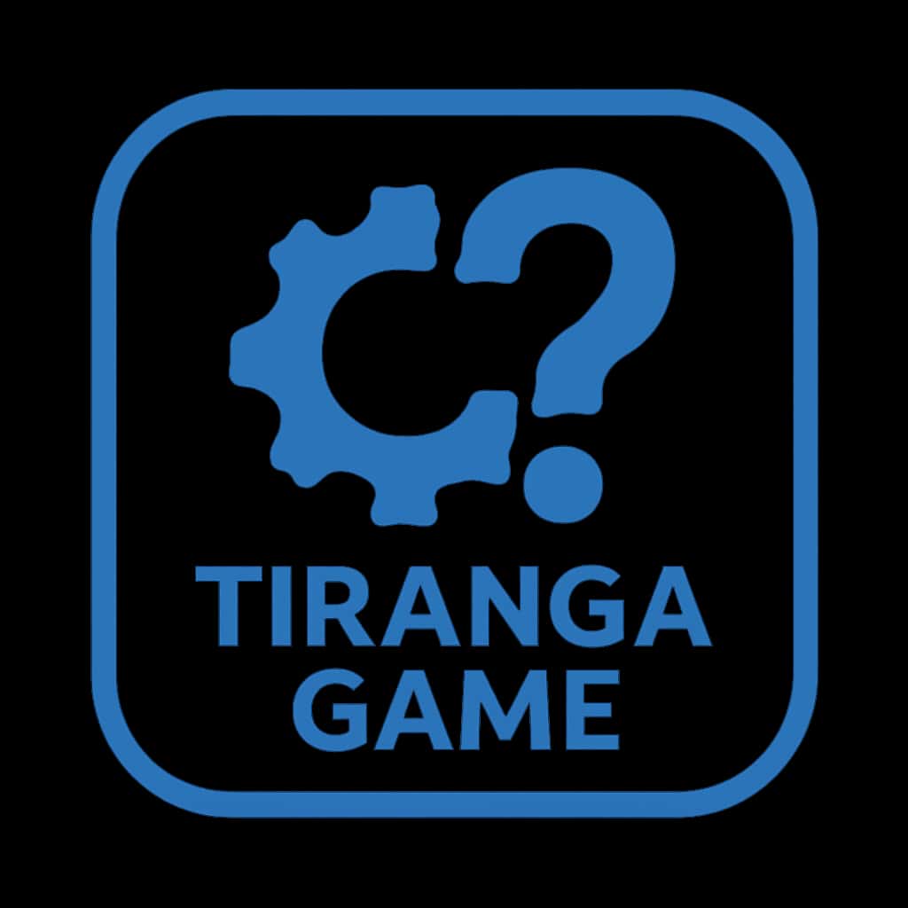 A badge icon representing navigating settings in the Tiranga Game.