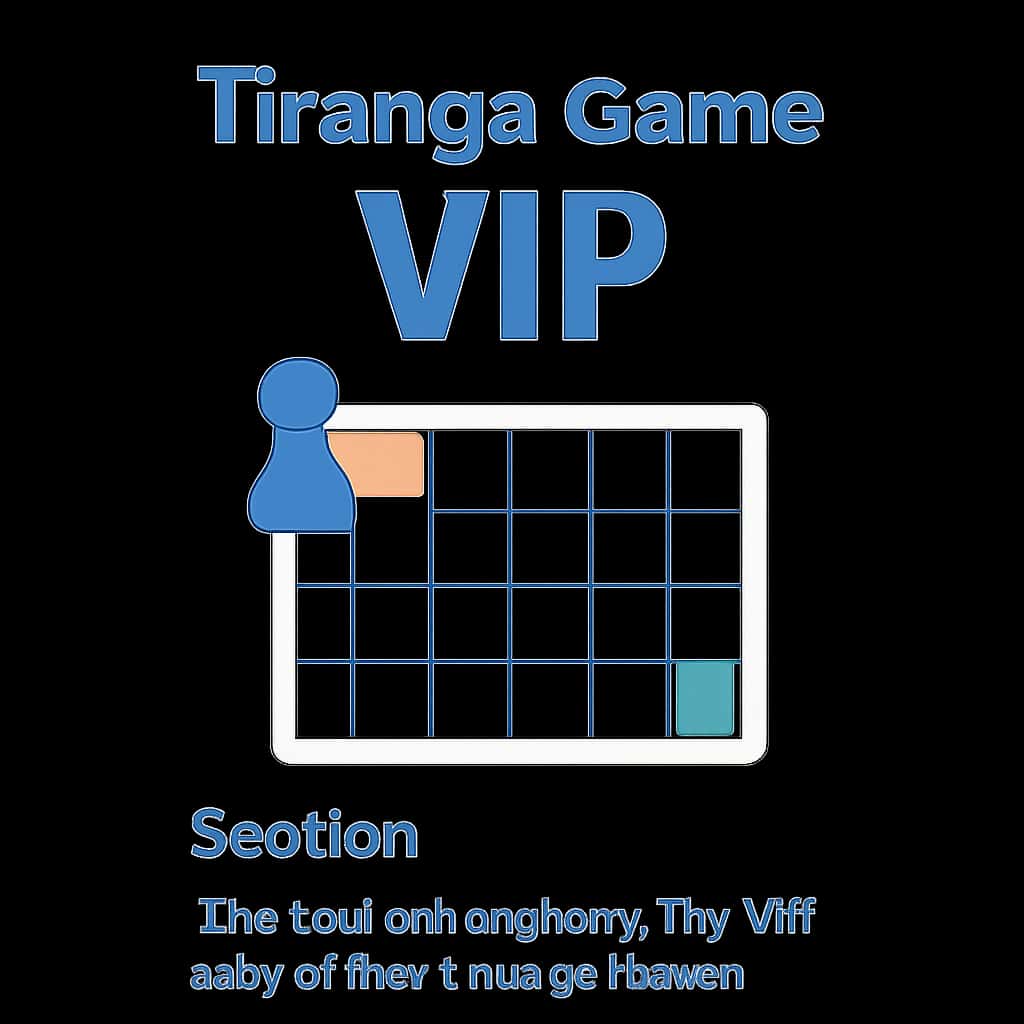 An educational diagram about Tiranga Game VIP features.
