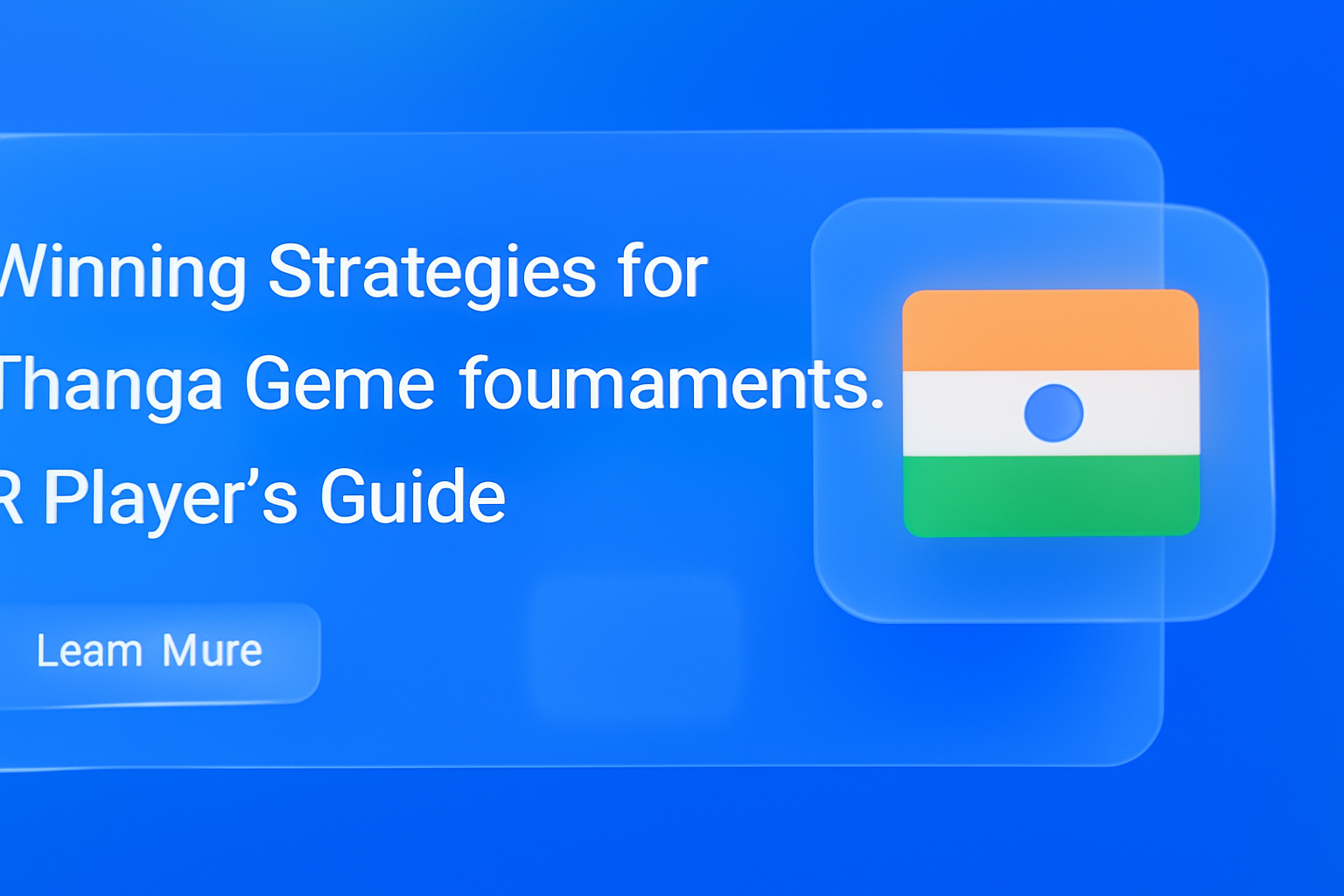 Informational banner highlighting the importance of securing your Tiranga Game account.