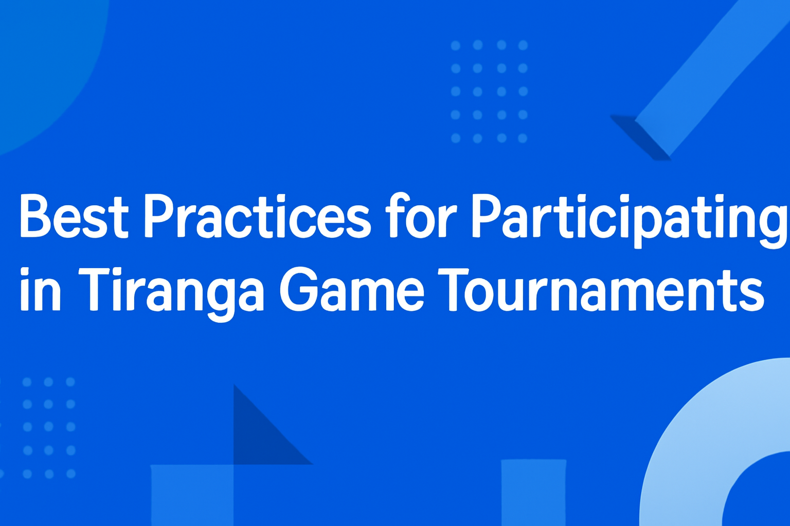 Informational banner highlighting the importance of securing your Tiranga Game account.