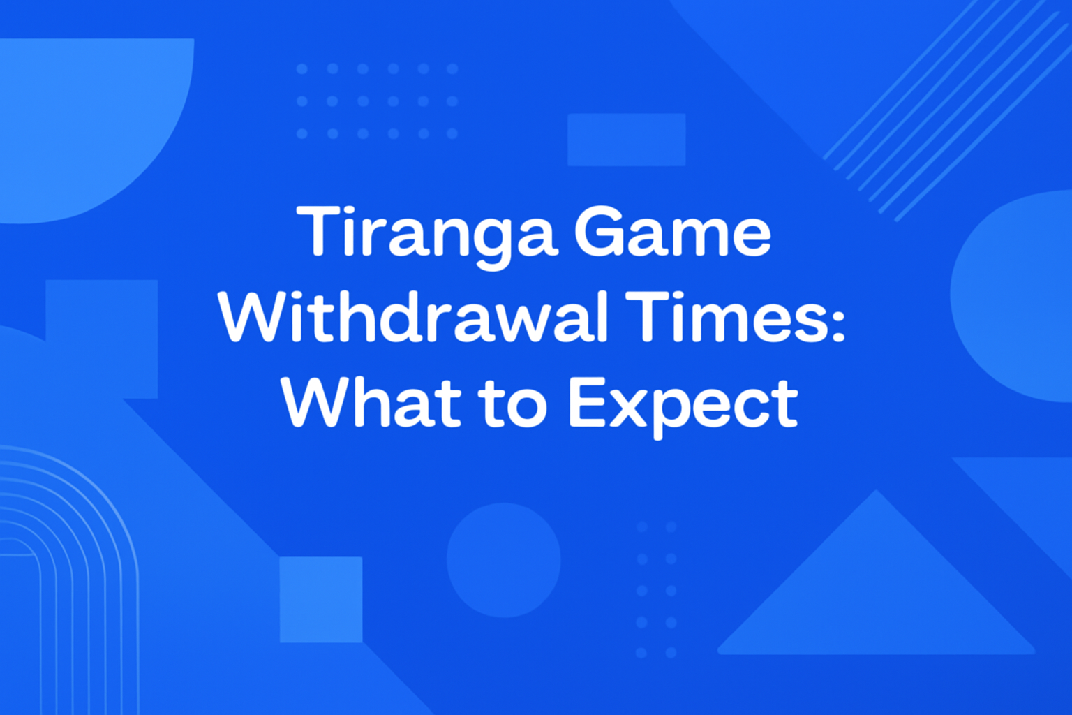 An informational scene depicting safe usage of Tiranga Game with blue accents.