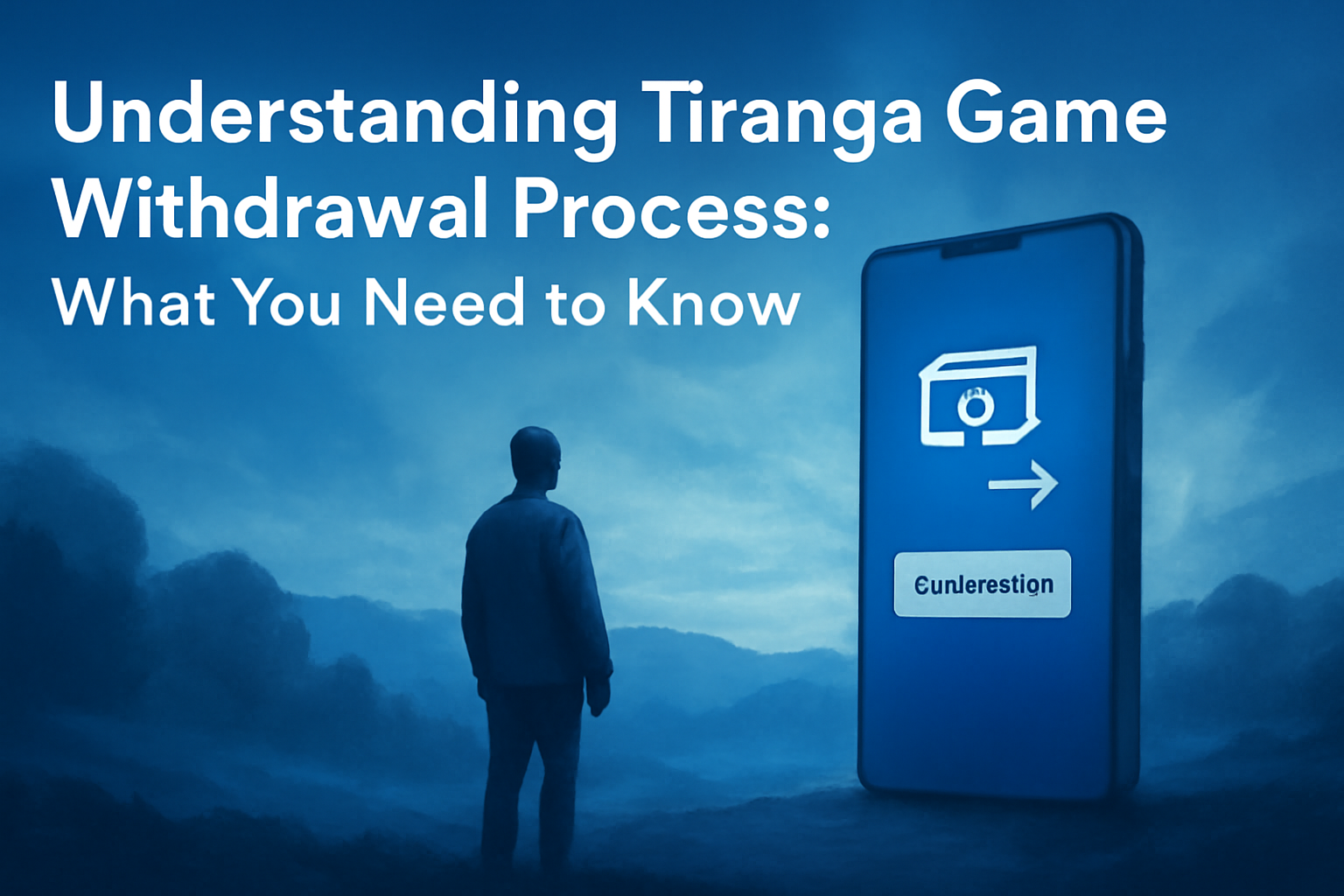 Informational banner highlighting the importance of securing your Tiranga Game account.