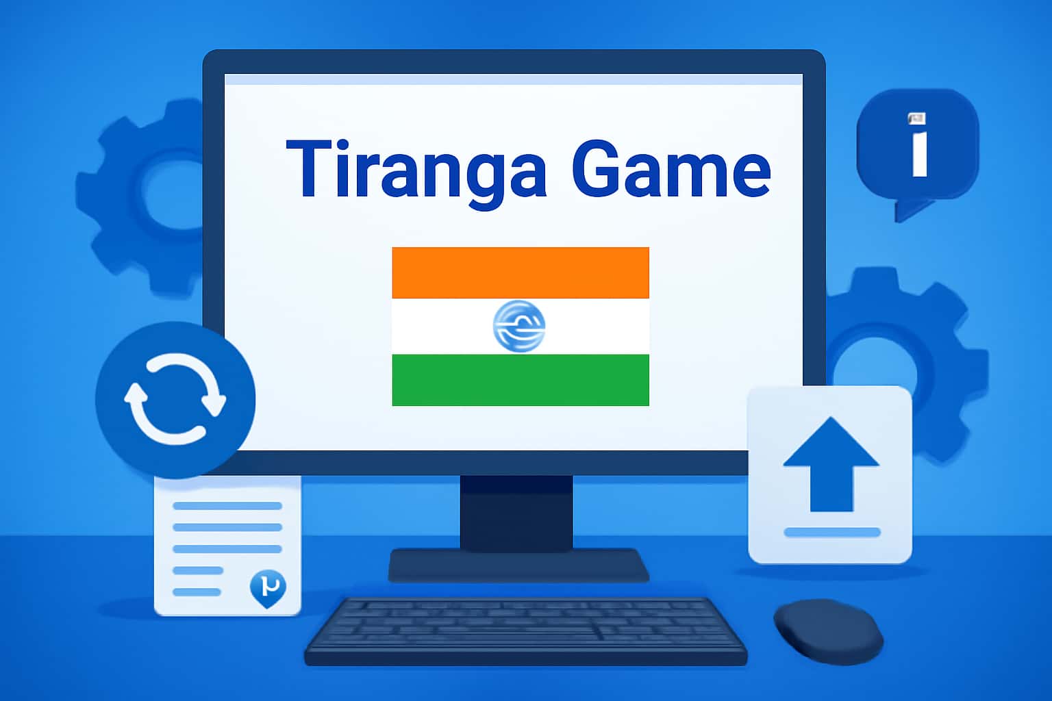 An informational overview of updating Tiranga Game information.